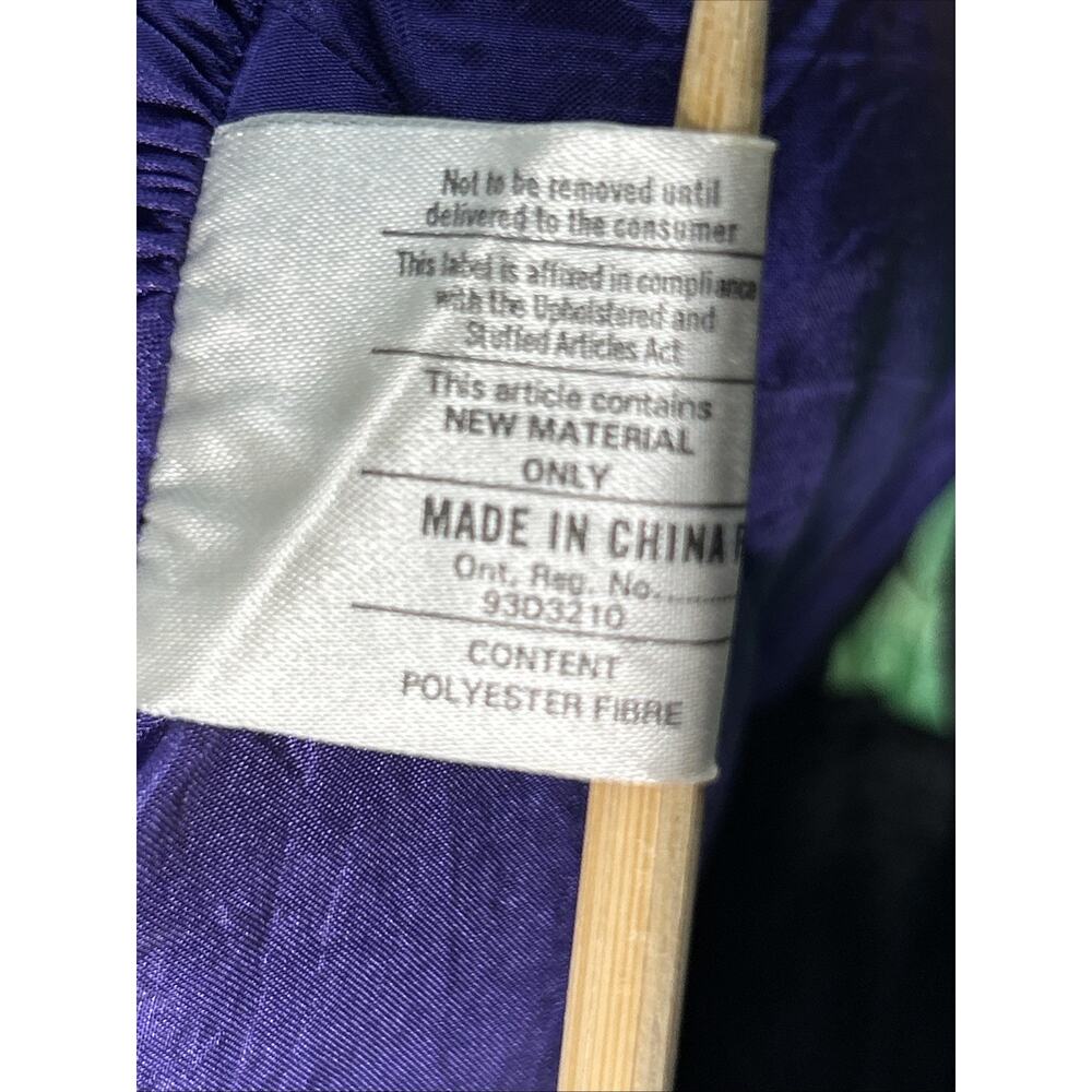 Vintage Parachute Nylon Witch Stuffed Plush Halloween Decor 20" 1993 w Broom - Picture 11 of 13